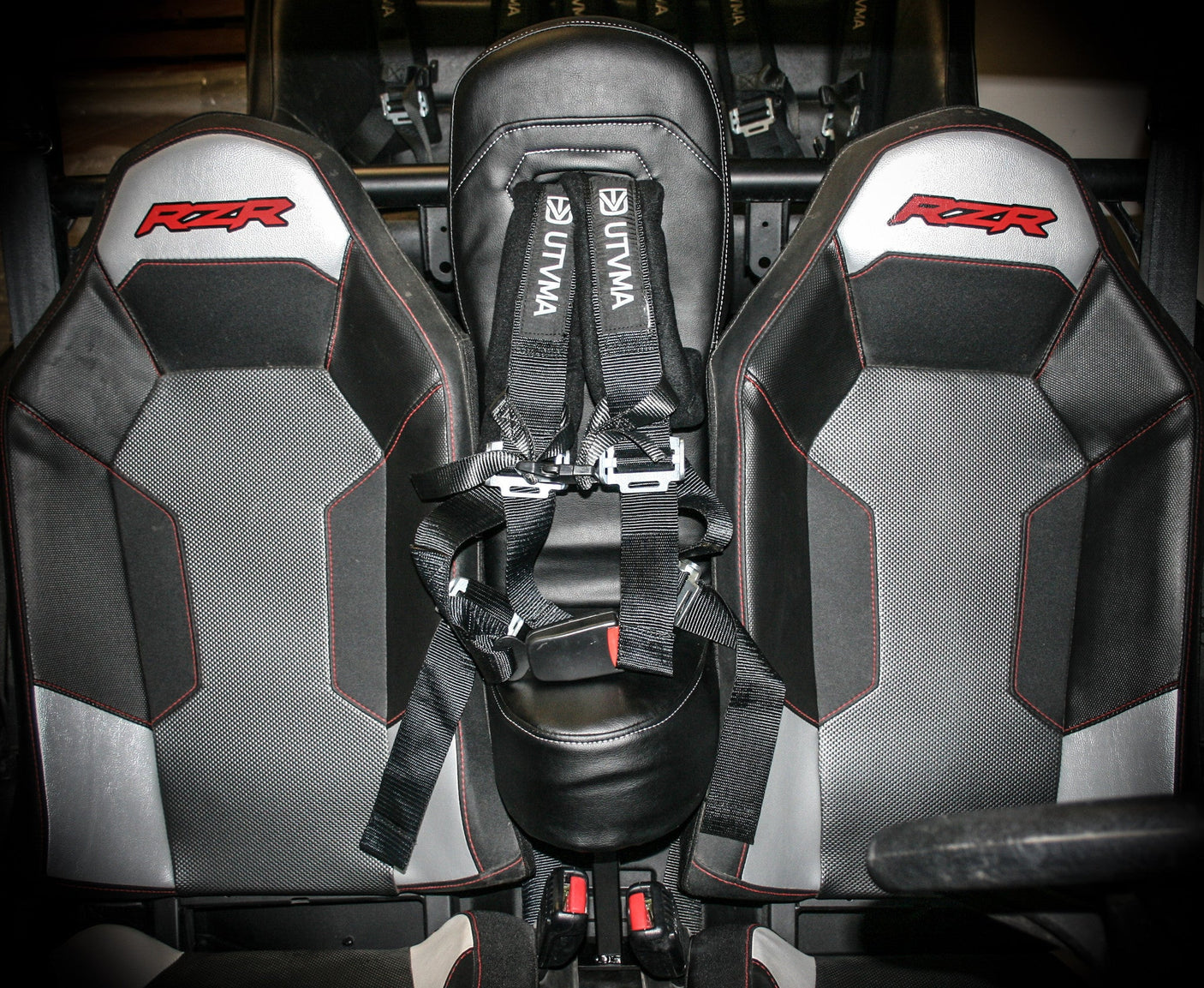 RZR 1000 Bump Seat with Harness - Fits 2014-2023 Models