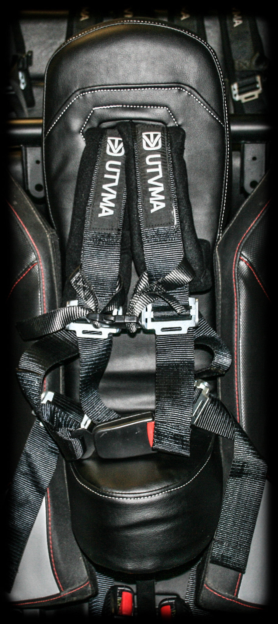Photo of RZR 4 900 Bump Seat Set (Front and Rear) by UTV Mountain Accessories - Premium Bump Seats for UTVs / Side by Sides