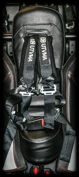 Photo of RZR 4 900 Bump Seat Set (Front and Rear) by UTV Mountain Accessories - Premium Bump Seats for UTVs / Side by Sides