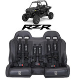 Photo of RZR 1000 Elite Series Bench Seat Front or Rear Bench Seat W Harnesses (over the console) (2014-2023) by UTV Mountain Accessories - Premium Seats & Accessories for UTVs / Side by Sides