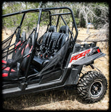 Photo of RZR 900/800 Rear Bench Seat W Harnesses (2010-2014) by UTV Mountain Accessories - Premium Seats & Accessories for UTVs / Side by Sides