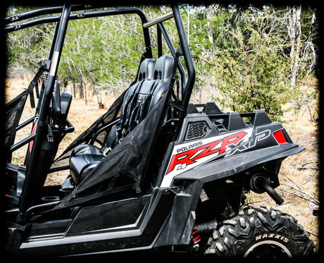Photo of RZR 900/800 Rear Bench Seat W Harnesses (2010-2014) by UTV Mountain Accessories - Premium Bench Seat for UTVs / Side by Sides