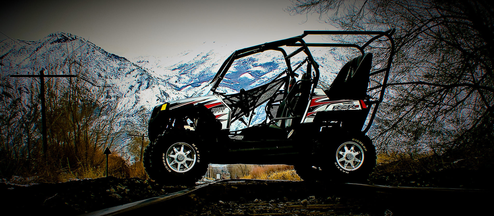 Photo of RZR 800 Back Seat and Roll Cage Kit (2008-2014) by UTV Mountain Accessories - Premium Backseat and Roll Cage for UTVs / Side by Sides