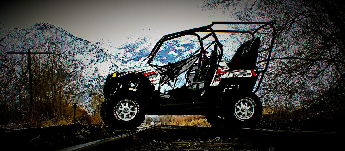 Photo of RZR 800 Back Seat and Roll Cage Kit (2008-2014) by UTV Mountain Accessories - Premium Roll Cages for UTVs / Side by Sides