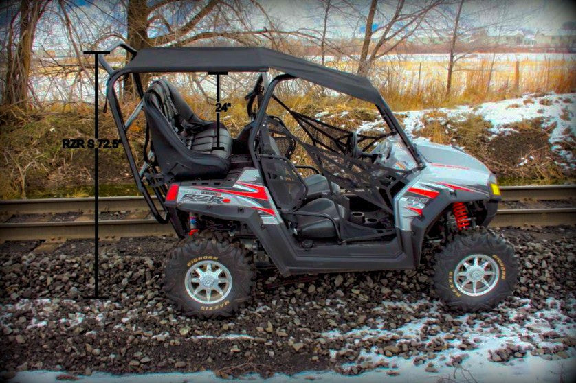 Photo of RZR 800 Back Seat and Roll Cage Kit (2008-2014) by UTV Mountain Accessories - Premium Backseat and Roll Cage for UTVs / Side by Sides