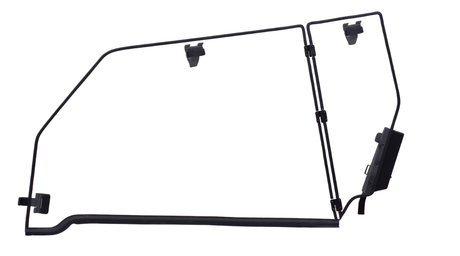 Polaris RZR XP 1000 4-Door Hard Cab Enclosure (2024+) | Hinged Crystal-Clear Doors