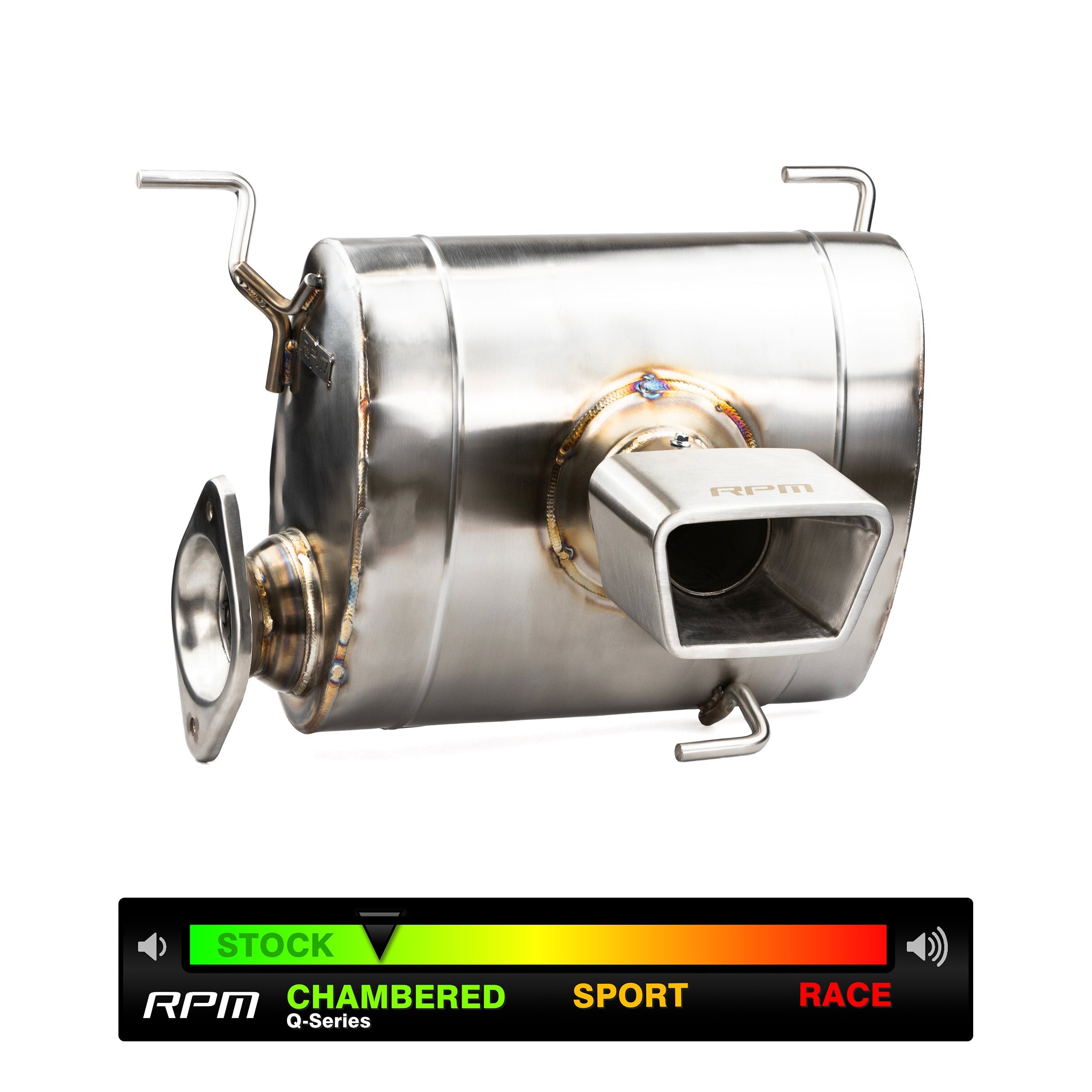 Photo of RPM SXS RPM Polaris RZR Pro R Chambered 3" Performance Exhaust by RPM SXS - Premium for UTVs / Side by Sides