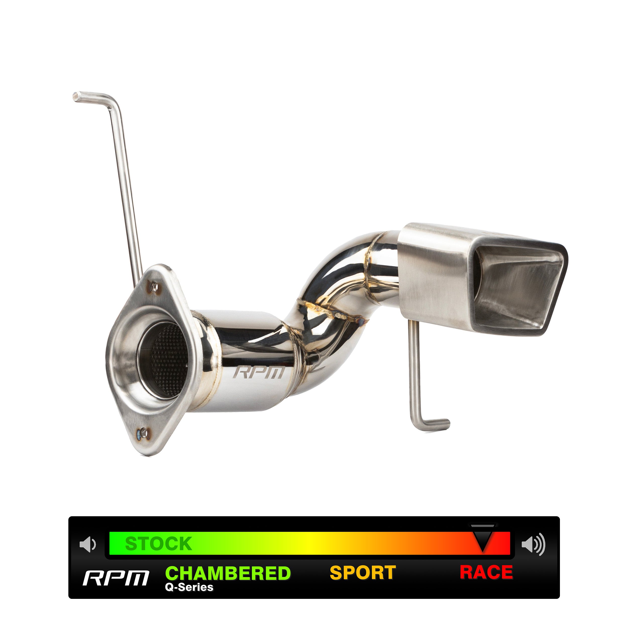 Photo of RPM SXS RPM RZR Pro R 3" Race Pipe With 3" RPM Tip / Race Muffler / Muffler Delete by RPM SXS - Premium for UTVs / Side by Sides