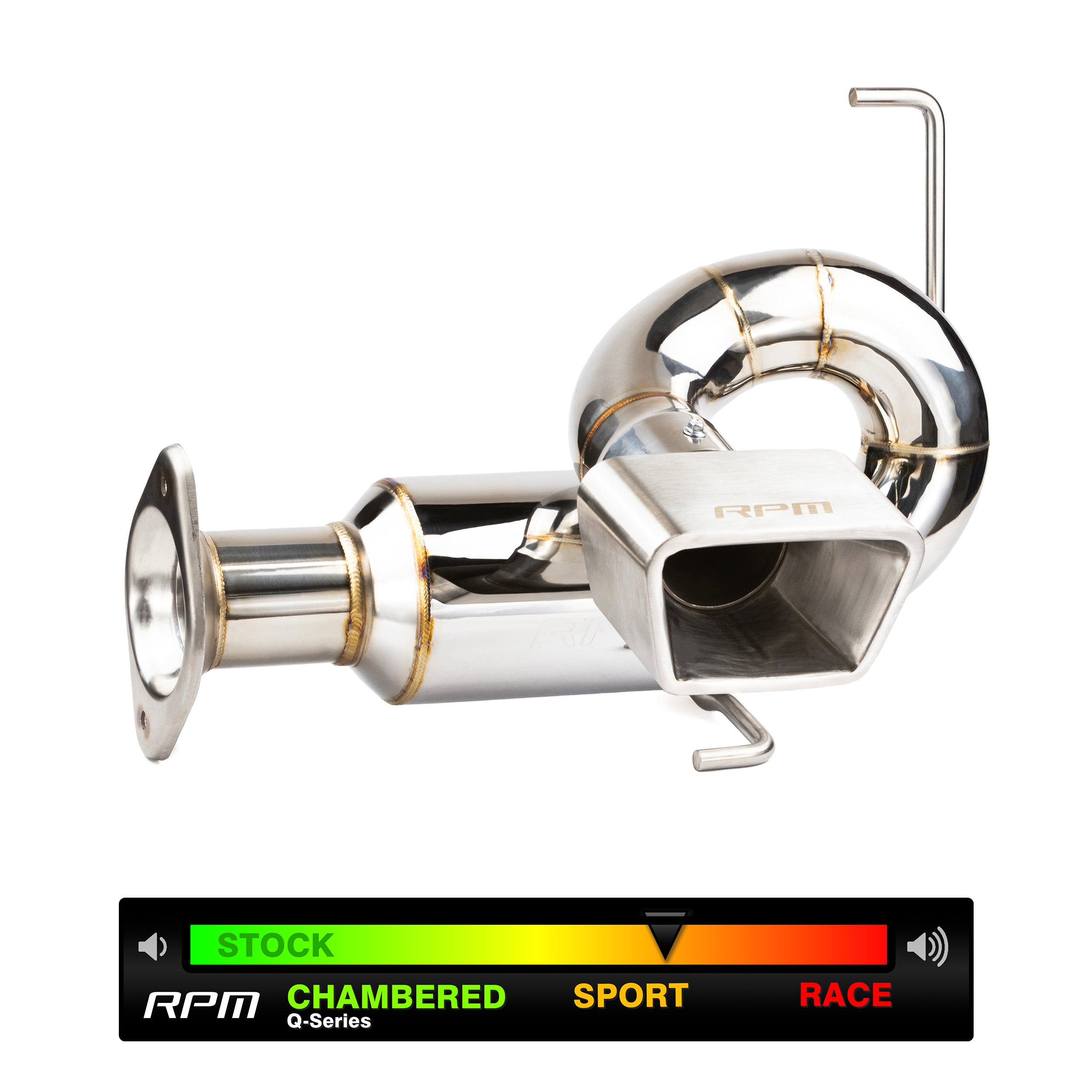 Photo of RPM SXS RPM Polaris RZR Pro R 3" Sport Muffler W/ 3" Tip by RPM SXS - Premium for UTVs / Side by Sides