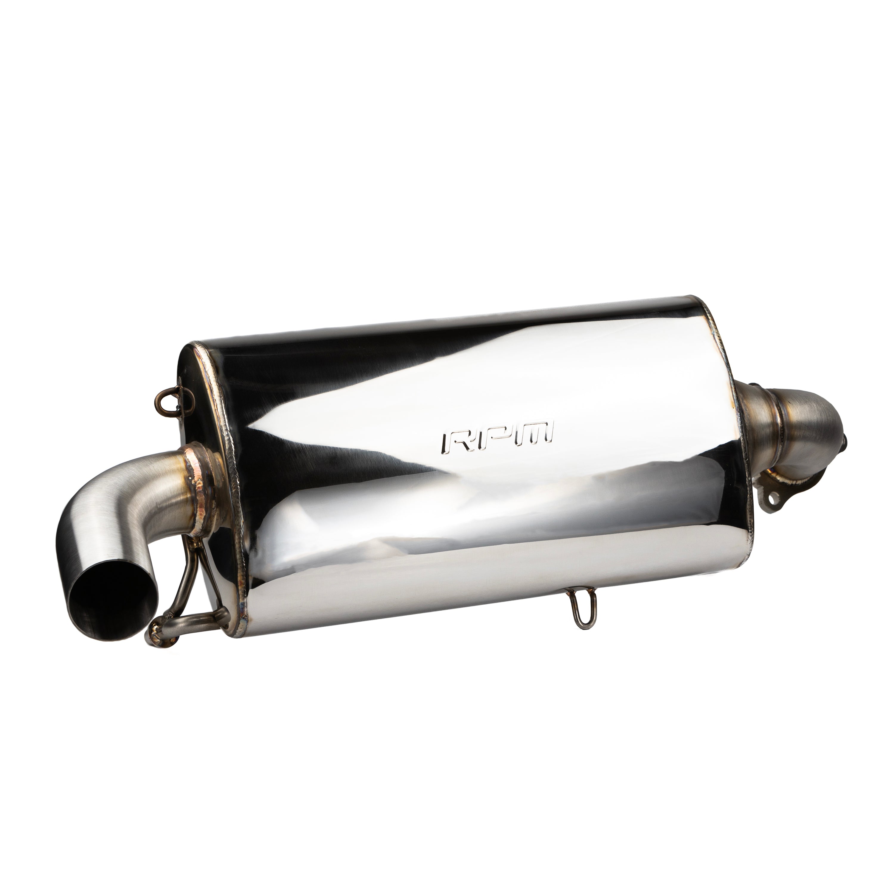 Photo of RPM SXS RPM 2020-2025 Polaris RZR PRO XP & Turbo R / Pro S Sport Muffler, Slip-On Catless Sport Muffler by RPM SXS - Premium for UTVs / Side by Sides