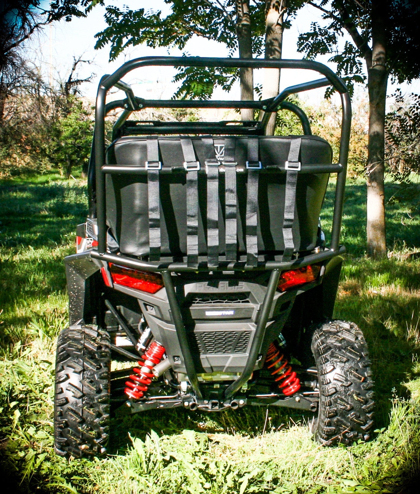 Photo of RZR 900 Back Seat and Roll Cage (2015-2020) by UTV Mountain Accessories - Premium Roll Cages for UTVs / Side by Sides
