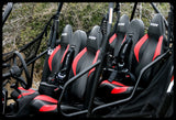 Photo of RZR 4 800 Bump Seats Set (Front and Rear) by UTV Mountain Accessories - Premium Seats & Seat Accessories for UTVs / Side by Sides