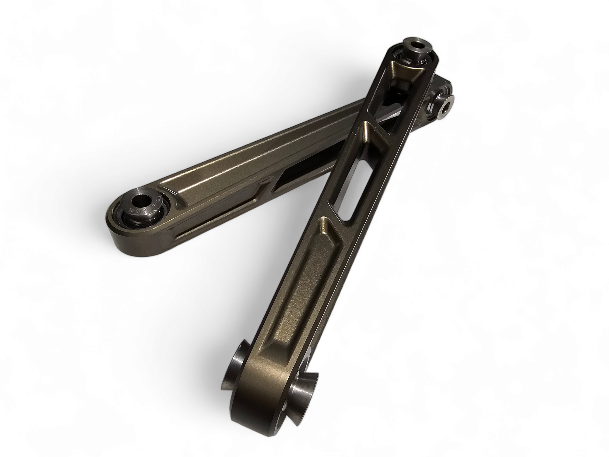 Photo of 2022 to Current Polaris RZR Turbo R, Pro R Front Sway bar Link in Gun Metal Finish by Elektric Offroad - Premium Sway Bars & Links for UTVs / Side by Sides