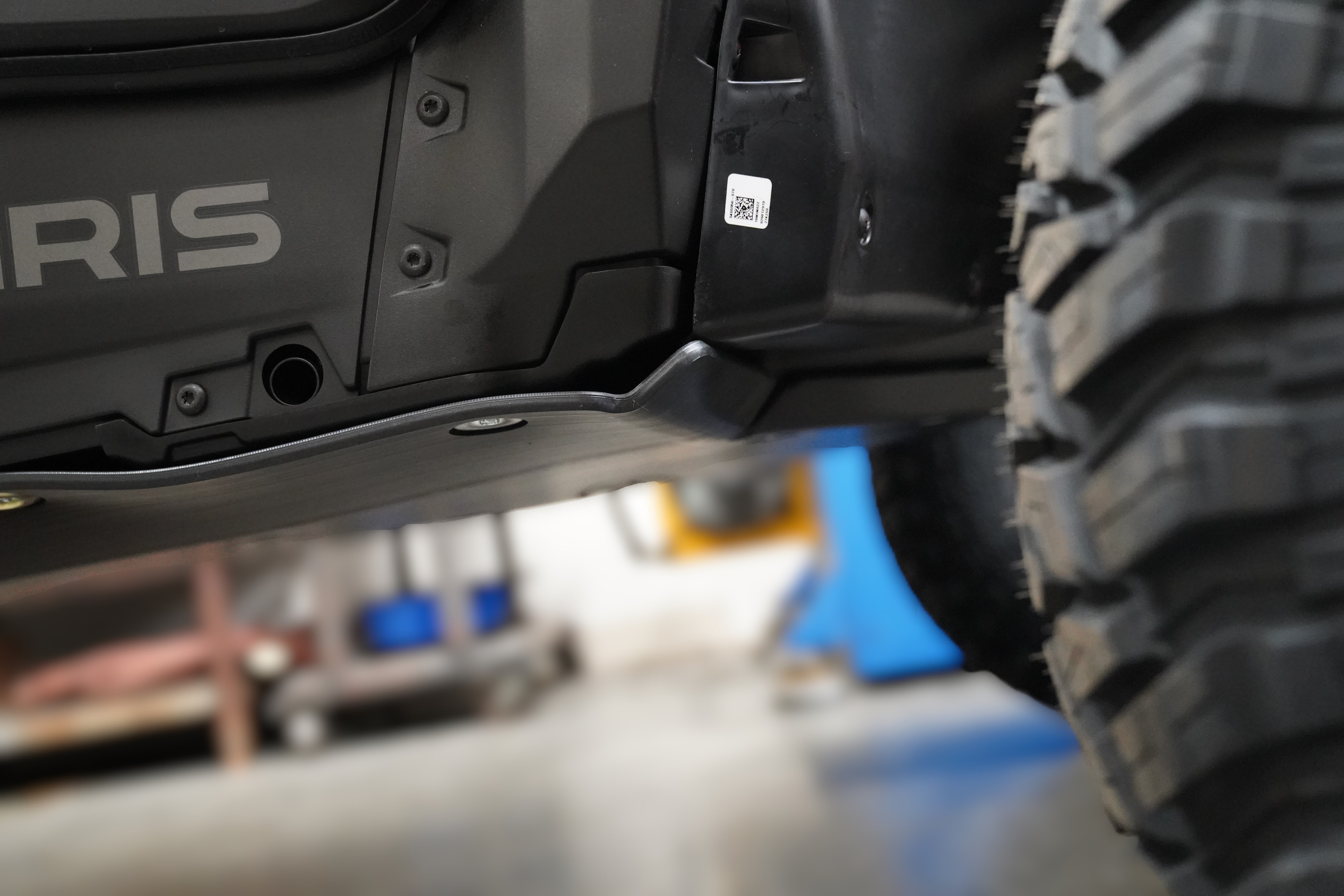 Polaris RZR XP S 4 1000 UHMW Skid Plate