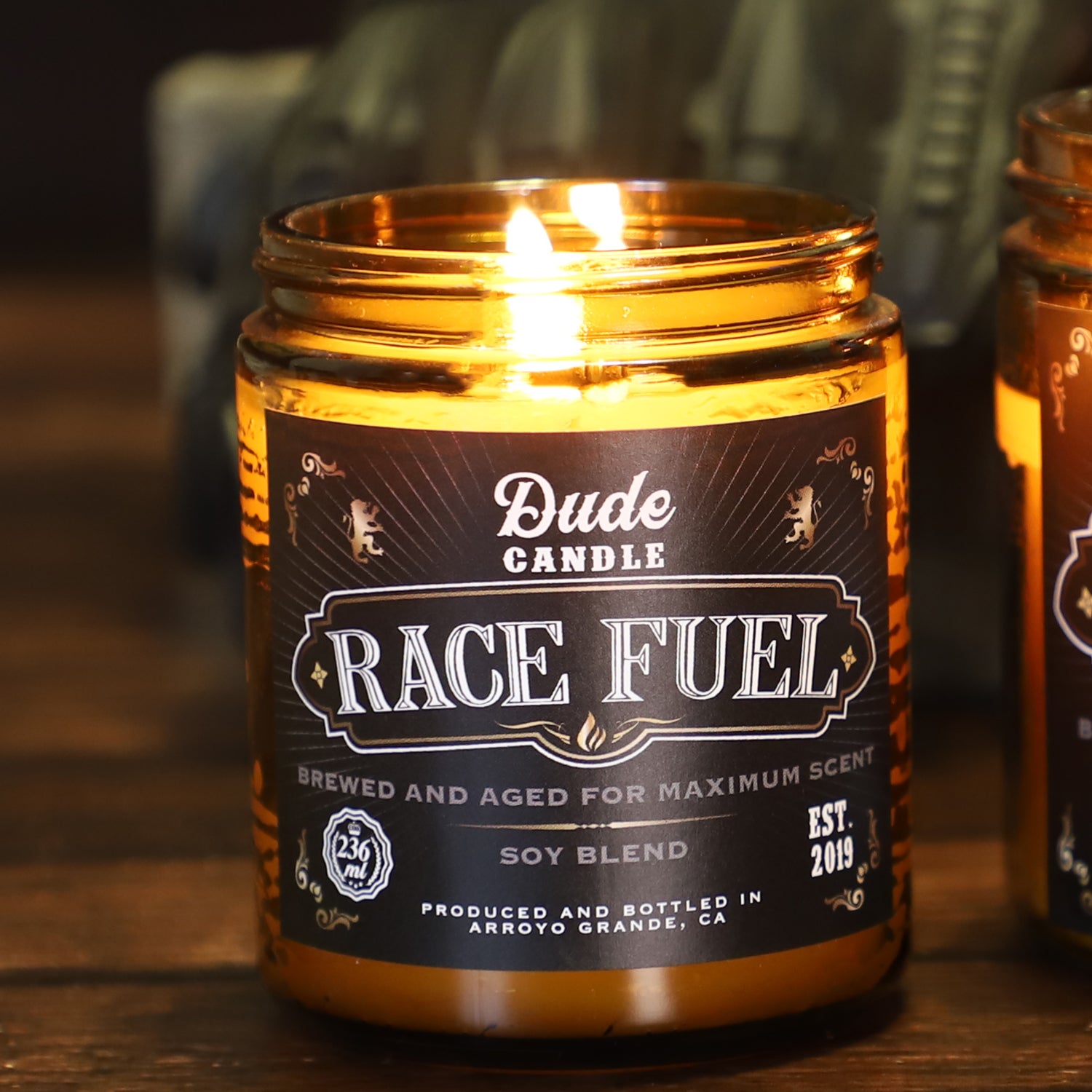 Photo of Dude Candle - Race Fuel Scented Candle by Rugged Radios - Premium for UTVs / Side by Sides