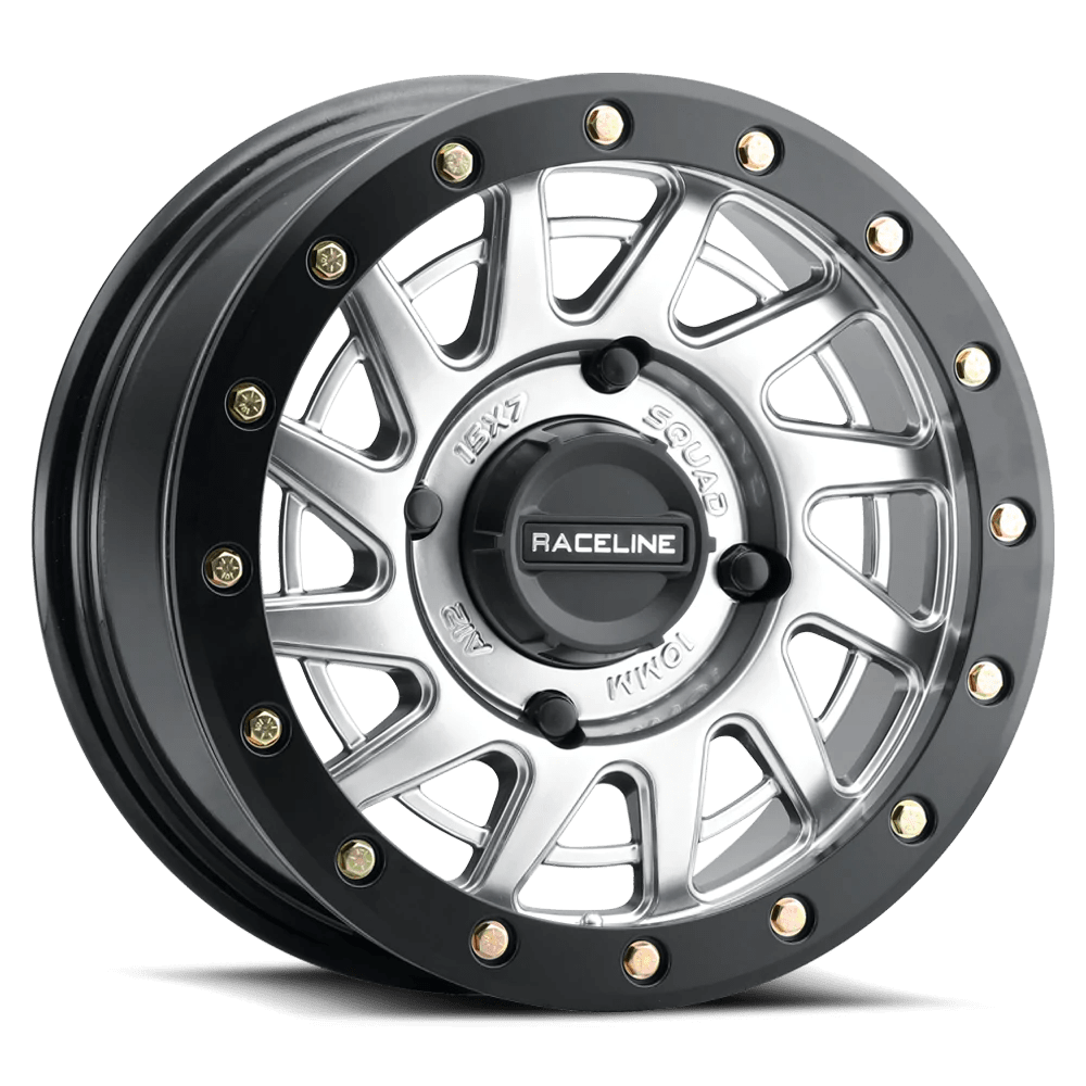 Raceline A12 Squad Beadlock - Hyper Silver