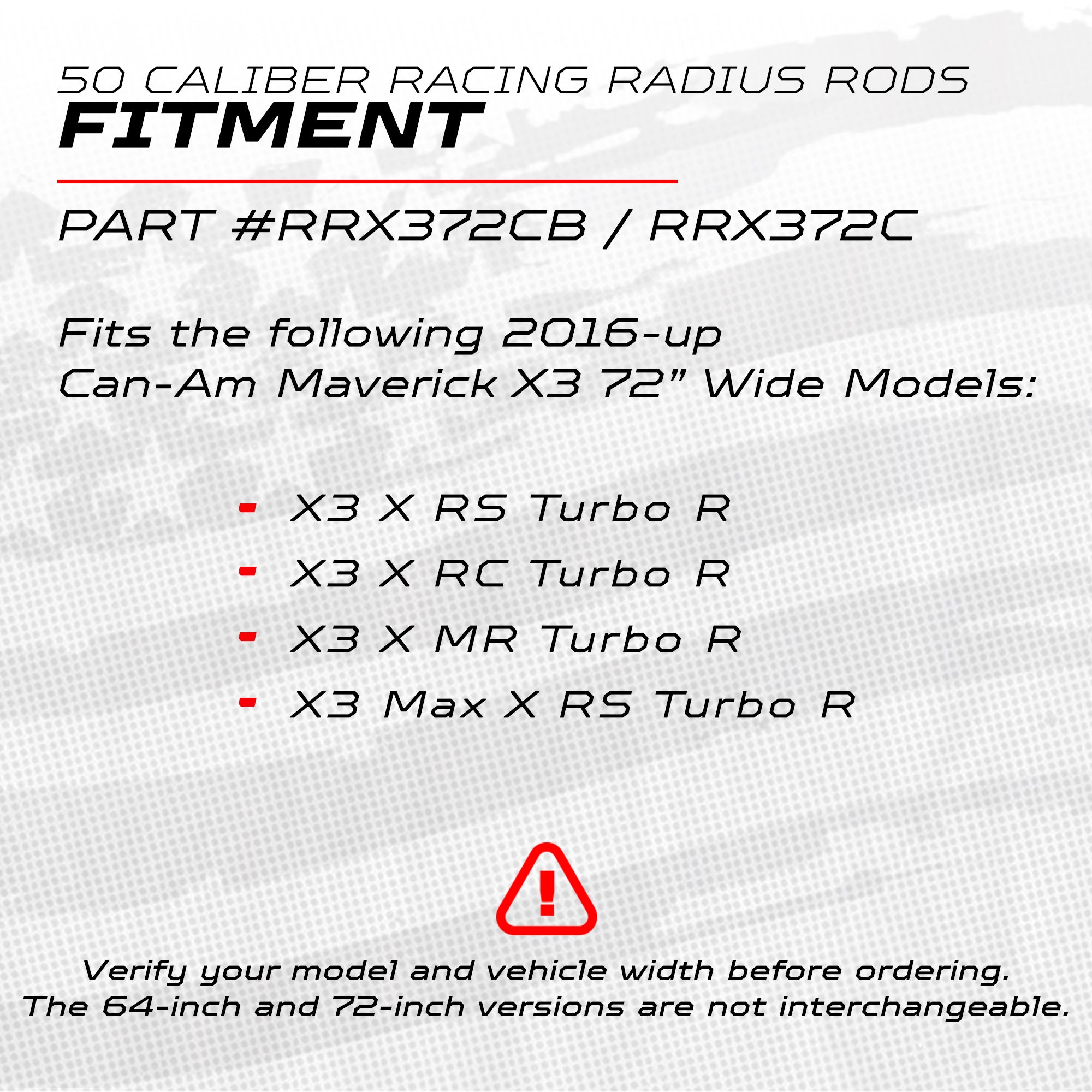 Can-Am Maverick X3 Heavy Duty Radius Rods