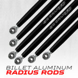 50 Caliber Racing Can-Am Maverick X3 Heavy Duty Radius Rods