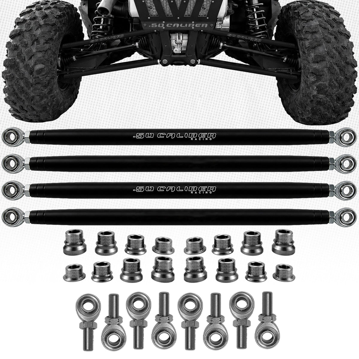 50 Caliber Racing Polaris RZR XP 900 Heavy Duty Radius Rods