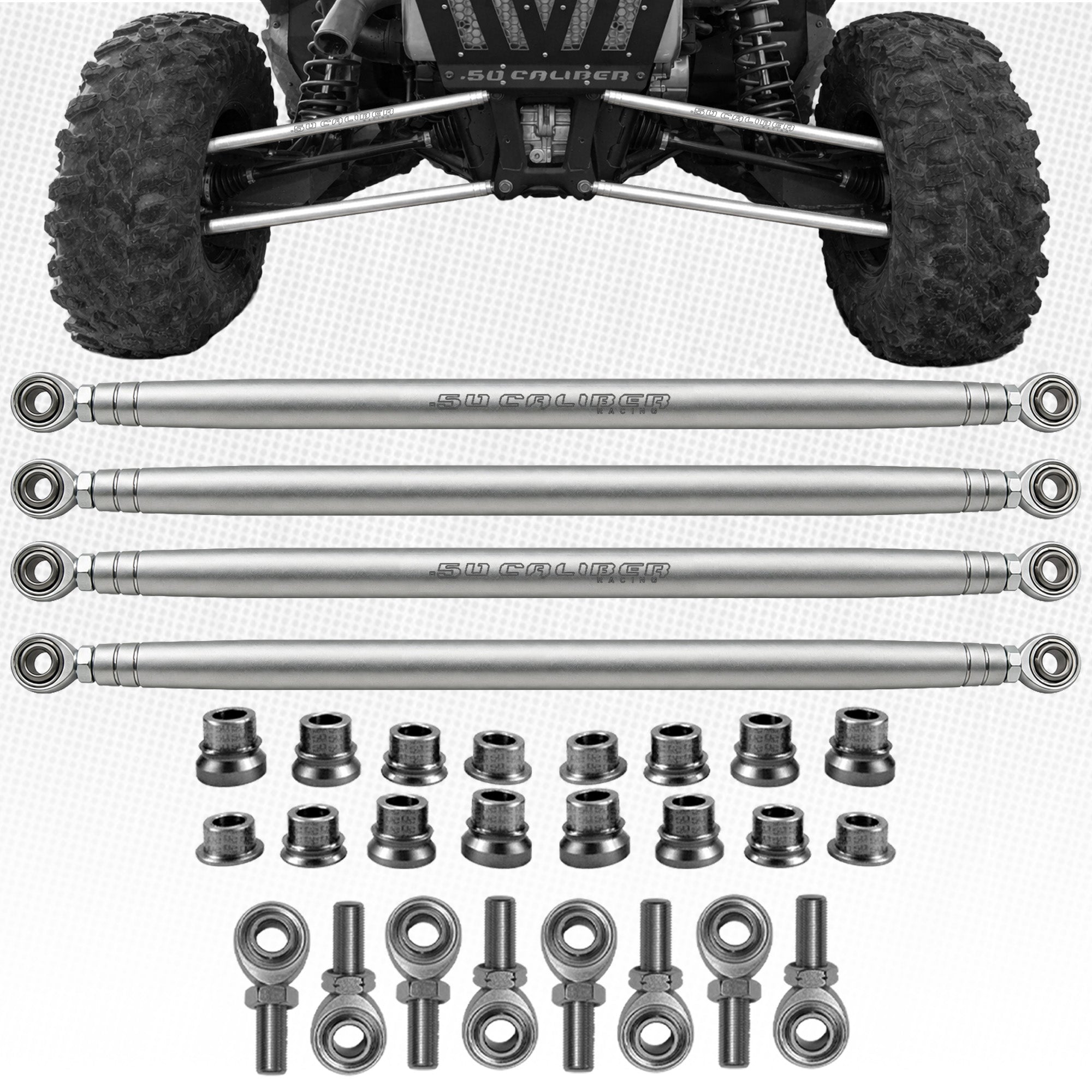 RZR Turbo S CNC Billet Radius Rods