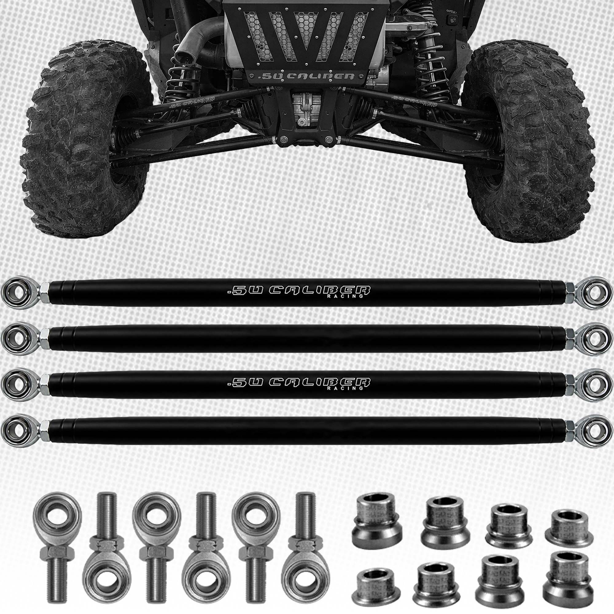 RZR Turbo S CNC Billet Radius Rods