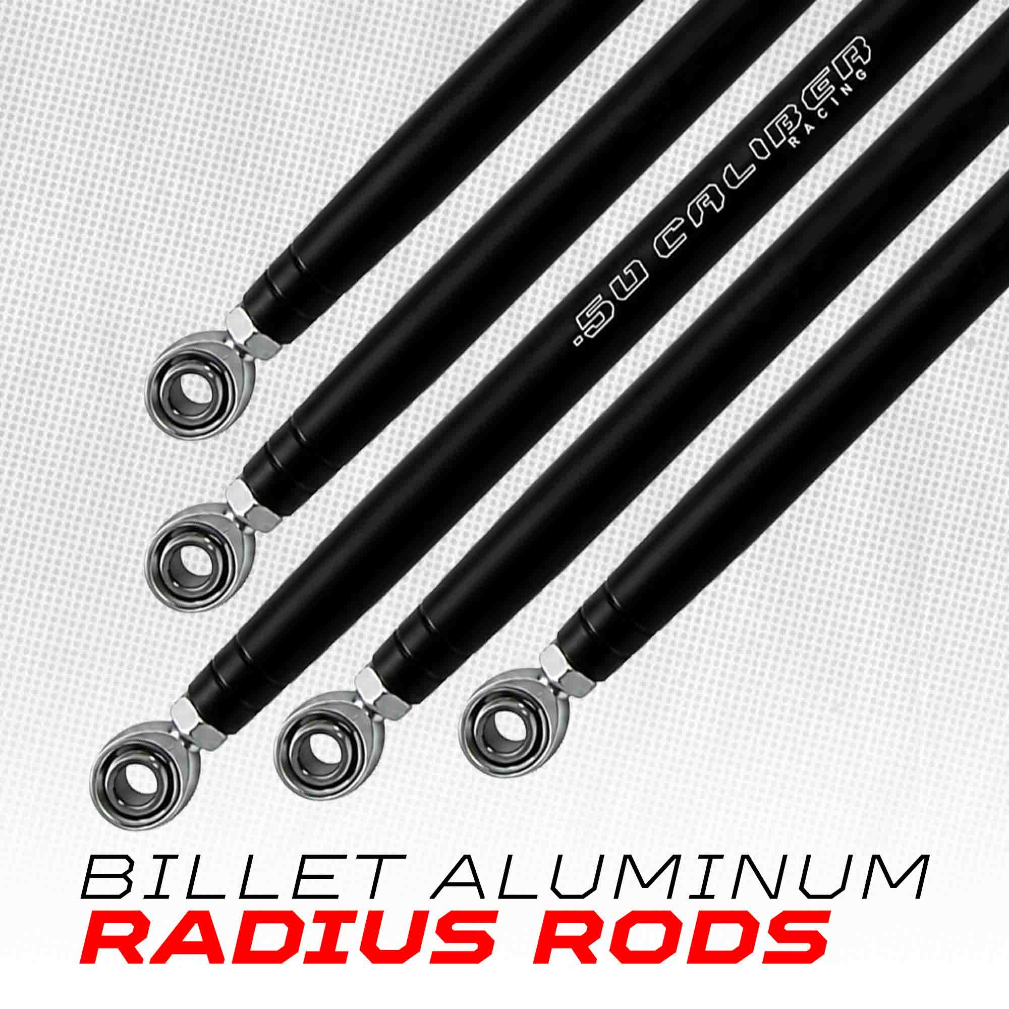 RZR Turbo S CNC Billet Radius Rods