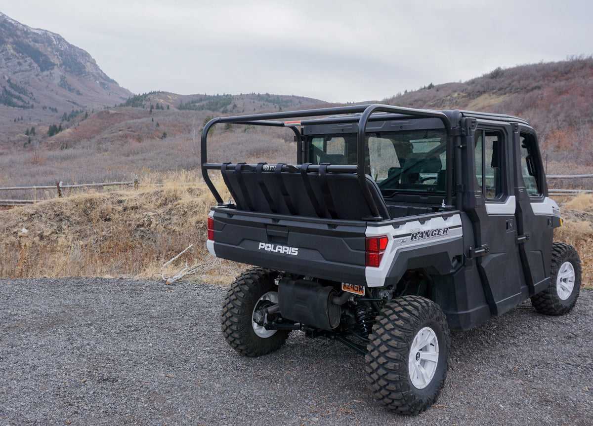 Photo of Ranger 1000 Rear Seat and Roll Cage Kit (2018-2025) by UTV Mountain Accessories - Premium Roll Cages for UTVs / Side by Sides