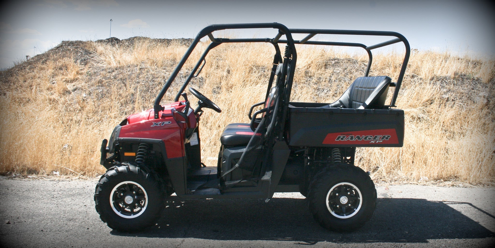 Photo of Ranger 800XP Backseat and Roll Cage Kit (2010-2014) by UTV Mountain Accessories - Premium Roll Cages for UTVs / Side by Sides