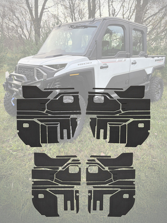 Photo of EVA Foam Door Panel / Tunnel Kits Polaris Ranger XD1500 by Terick Solutions - Premium EVA Foam Kits for UTVs / Side by Sides