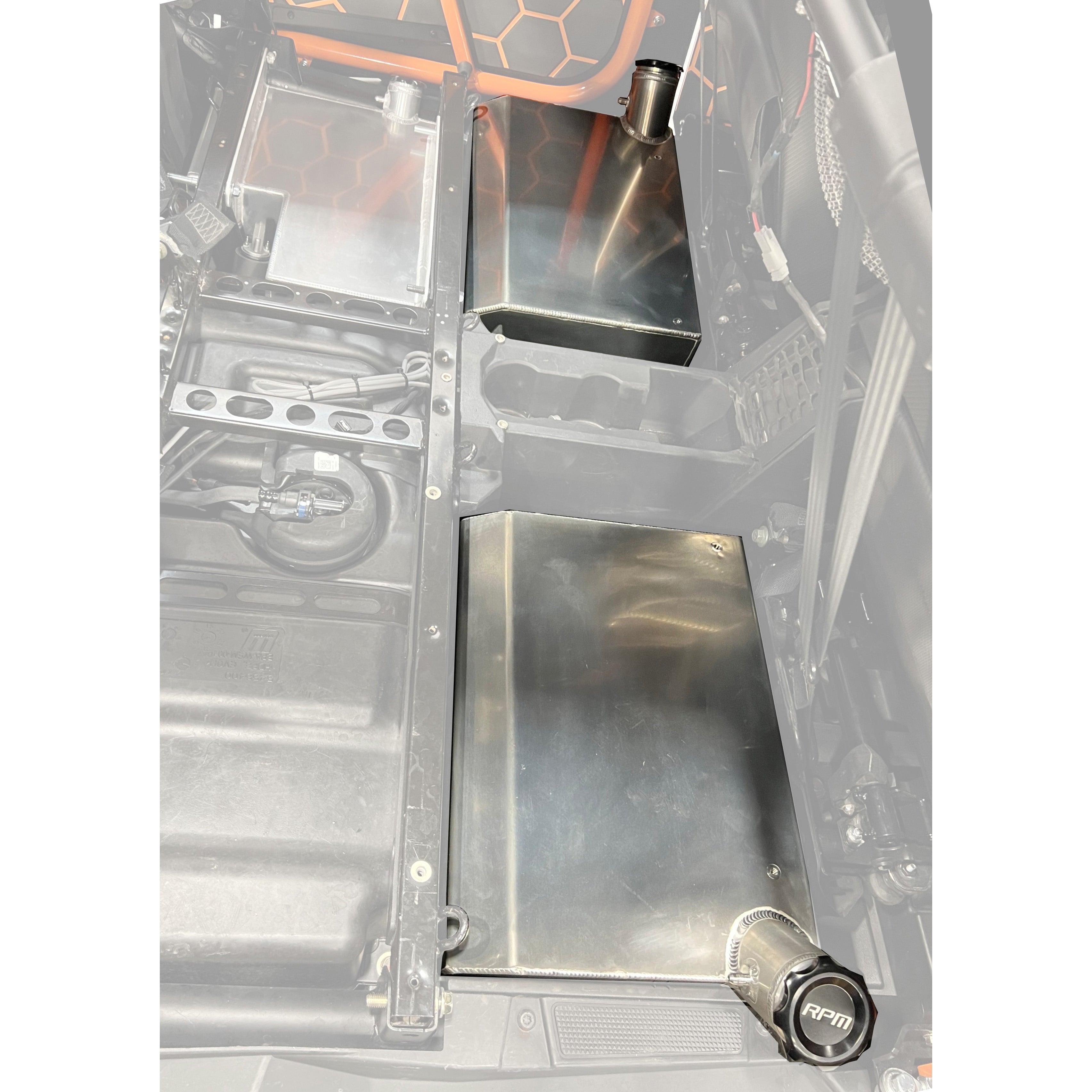 Photo of RPM SXS RPM Pro R, Turbo R, Pro XP, Pro S 4 Seat 7.5 Gallon Floor Board Fuel Tank by RPM SXS - Premium for UTVs / Side by Sides