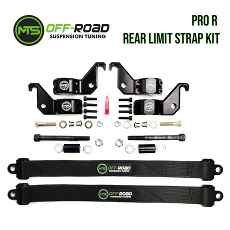 Photo of MTS Off-Road Polaris RZR Pro R Rear Limit Straps by MTS Off-Road - Premium Limit Strap Kit for UTVs / Side by Sides