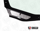 Photo of Maverick "R" Vented Glass Windshield with Wipers by Moto Armor - Premium for UTVs / Side by Sides