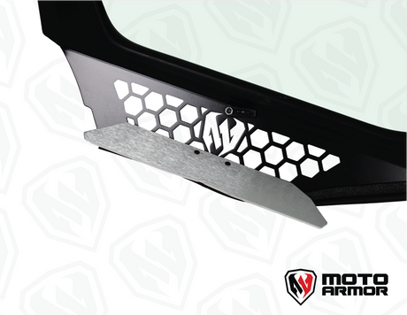 Photo of Maverick "R" Vented Glass Windshield with Wipers by Moto Armor - Premium for UTVs / Side by Sides