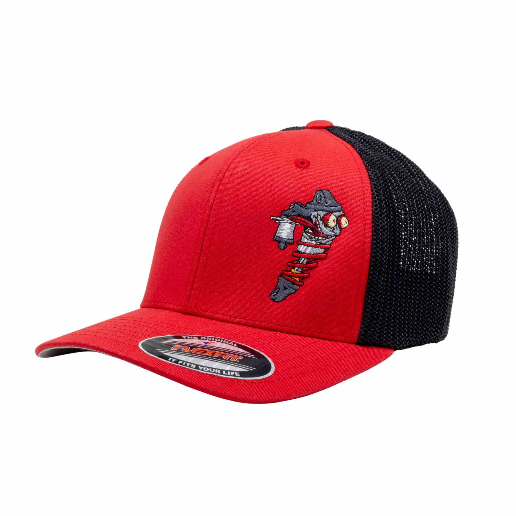 Photo of Shock Therapy Curved Bill Shocky Flex-Fit Hat by Shock Therapy - Premium for UTVs / Side by Sides