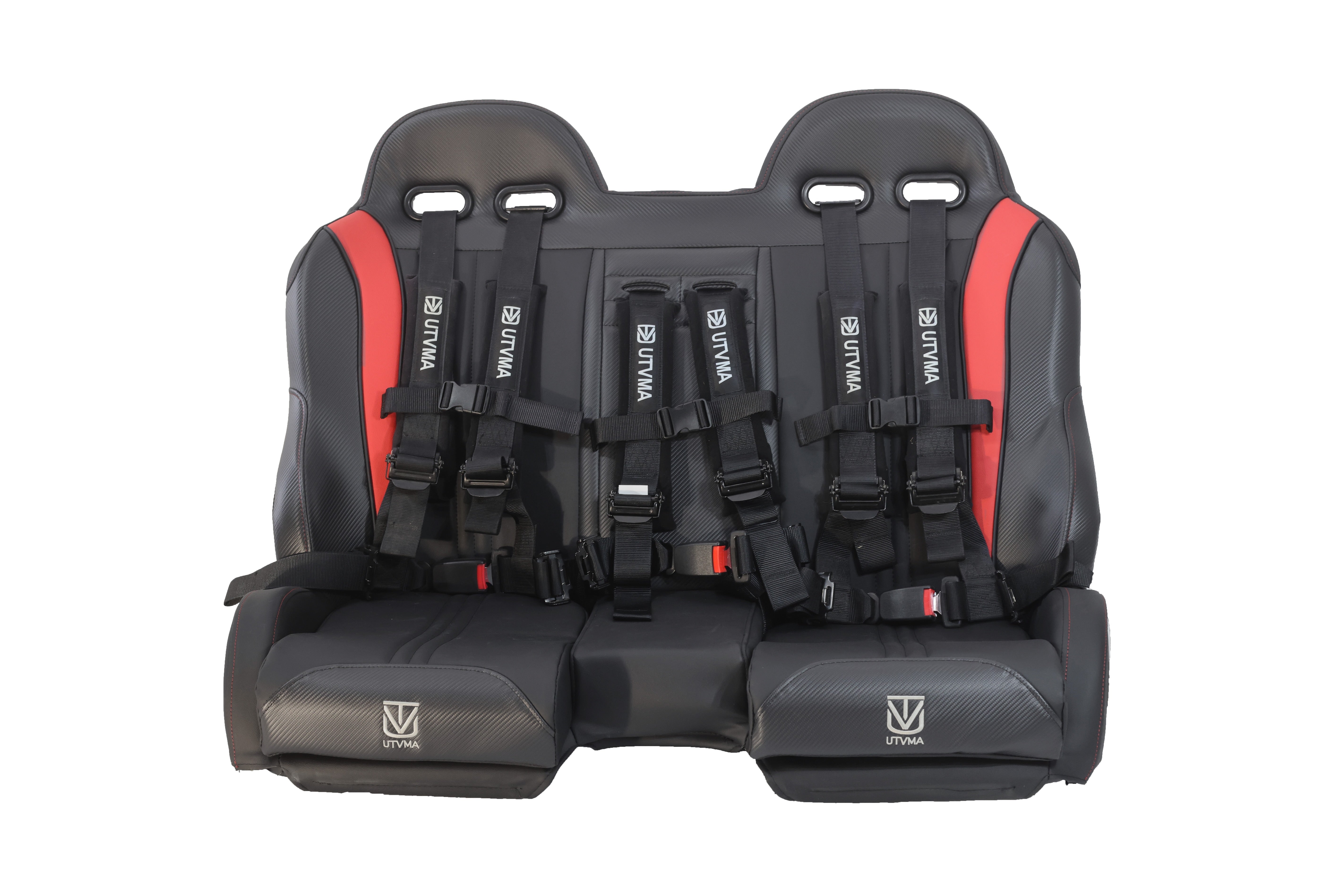Photo of RZR 900/1000 Trail Front Bench Seat with Harnesses (2015-2025) by UTV Mountain Accessories - Premium Bench Seat for UTVs / Side by Sides