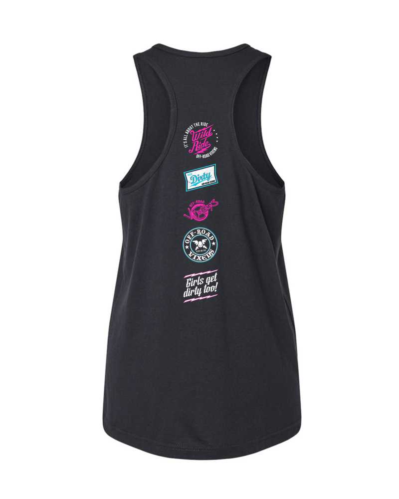 Photo of Rewind 2.0 Tank by OFF-ROAD VIXENS CLOTHING CO. - Premium Ladies Tanks for UTVs / Side by Sides