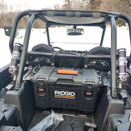 Photo of Heavy Duty Ridgid Toolbox Mount for RZR XP / Turbo / Turbo S by Litt Industries - Premium RZR XP / Turbo for UTVs / Side by Sides