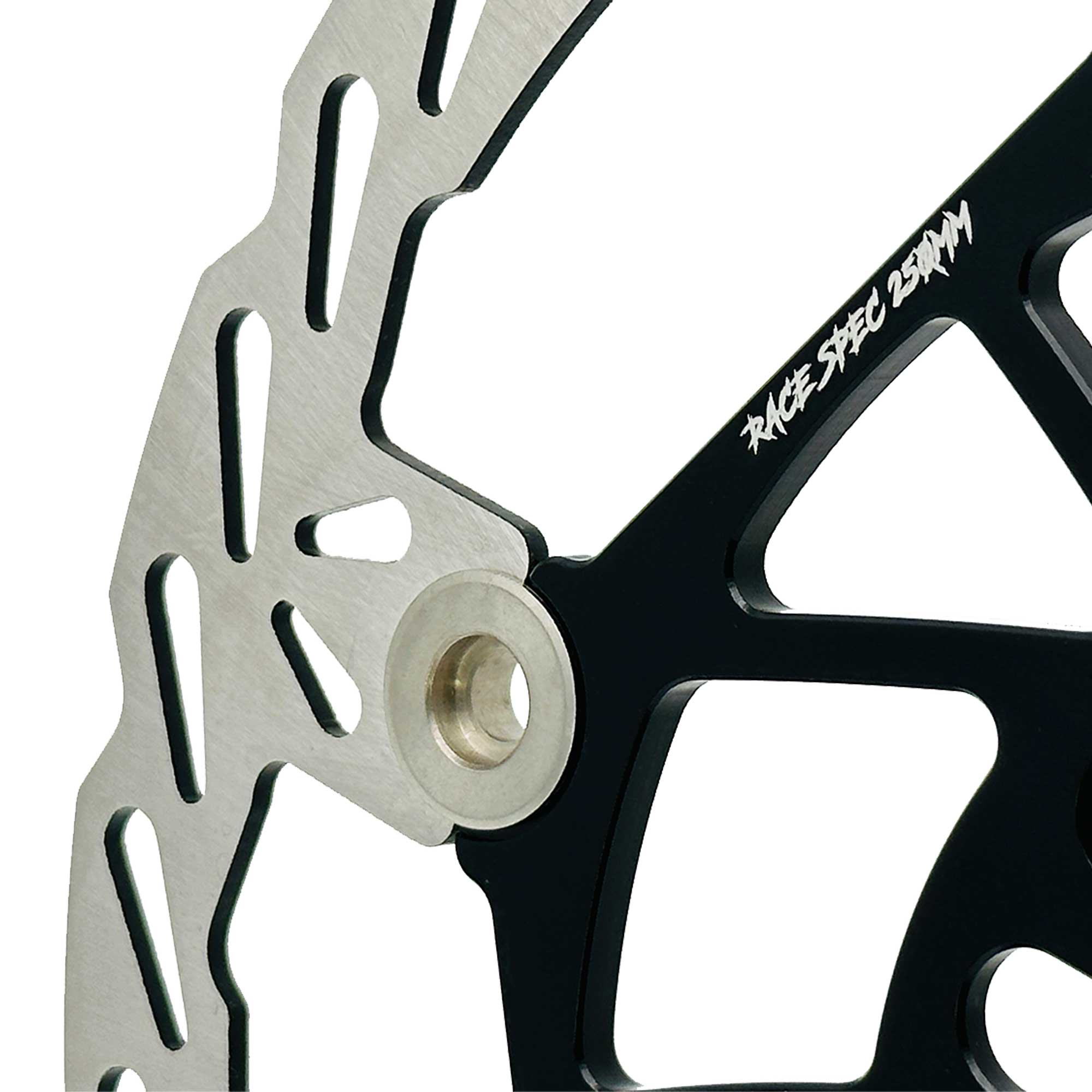 Photo of 250mm Race Spec Oversize Brake Rotor [Rear] for Surron LBX & E-Ride PRO 2.0 by Rippin Moto - Premium Brakes for UTVs / Side by Sides