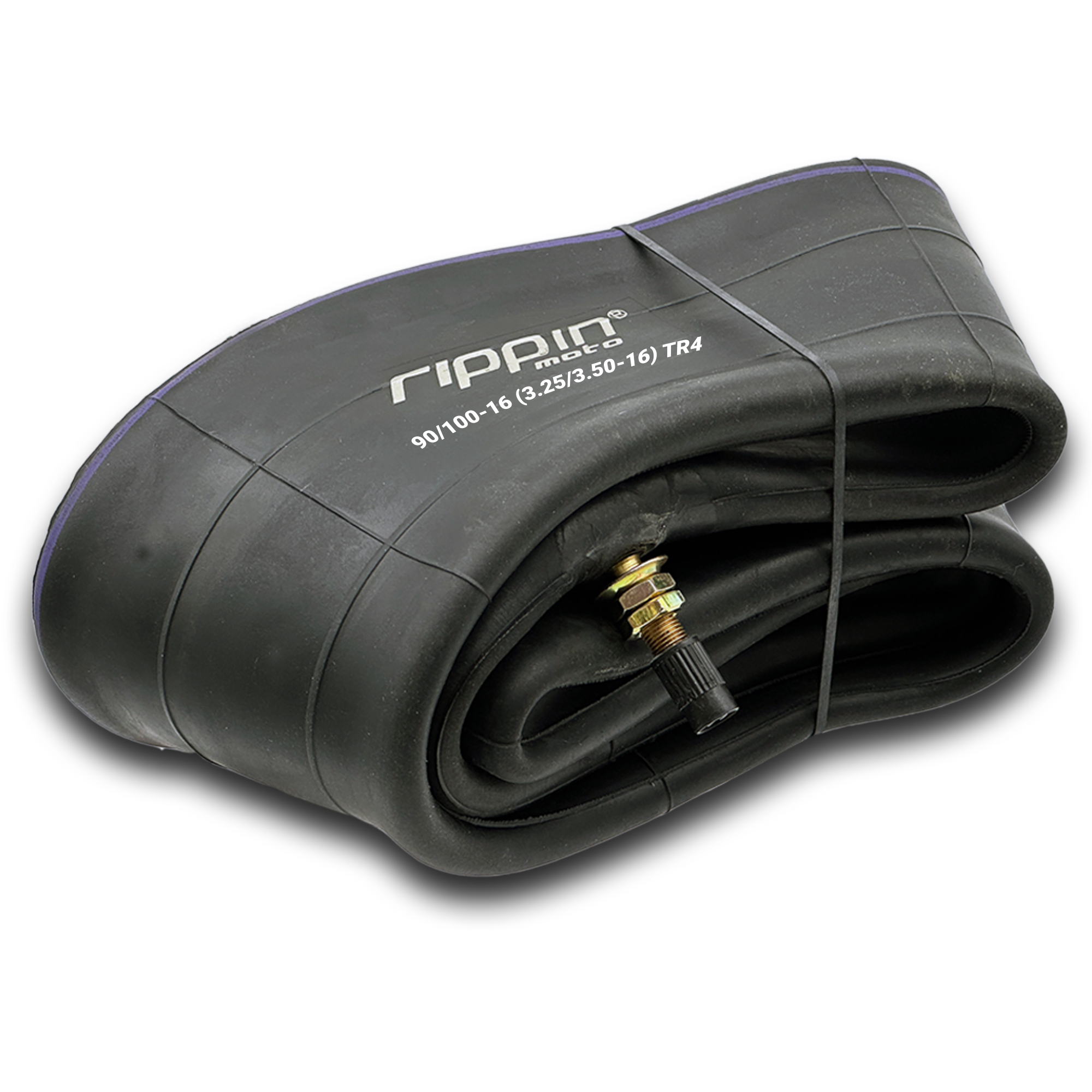Photo of 90/100-16 (3.25/3.50-16) Heavy Duty Motorcycle Inner Tube - 3mm Thick by Rippin Moto - Premium Tire for UTVs / Side by Sides