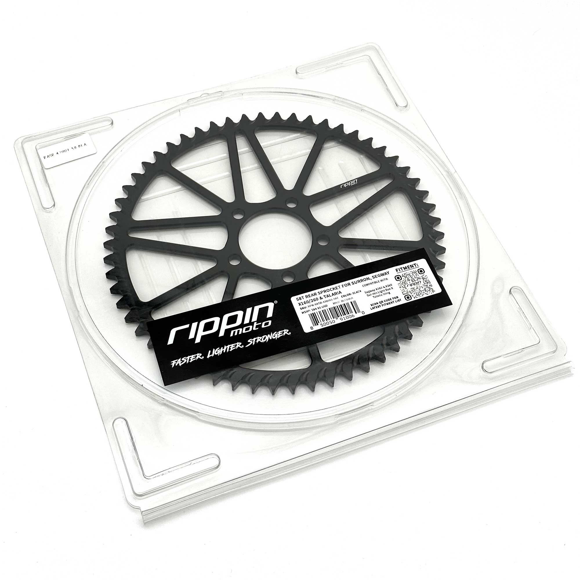 Photo of 58 Tooth Sprocket for E-Ride PRO SS, Sur-Ron LBX & Talaria Sting by Rippin Moto - Premium Chain & Sprocket for UTVs / Side by Sides