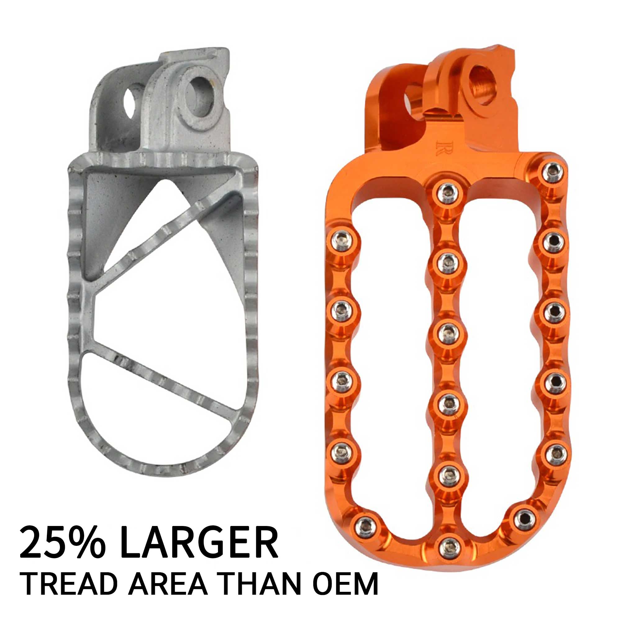 Photo of ADV XW Footpegs for KTM Adventure by Rippin Moto - Premium Footpegs for UTVs / Side by Sides