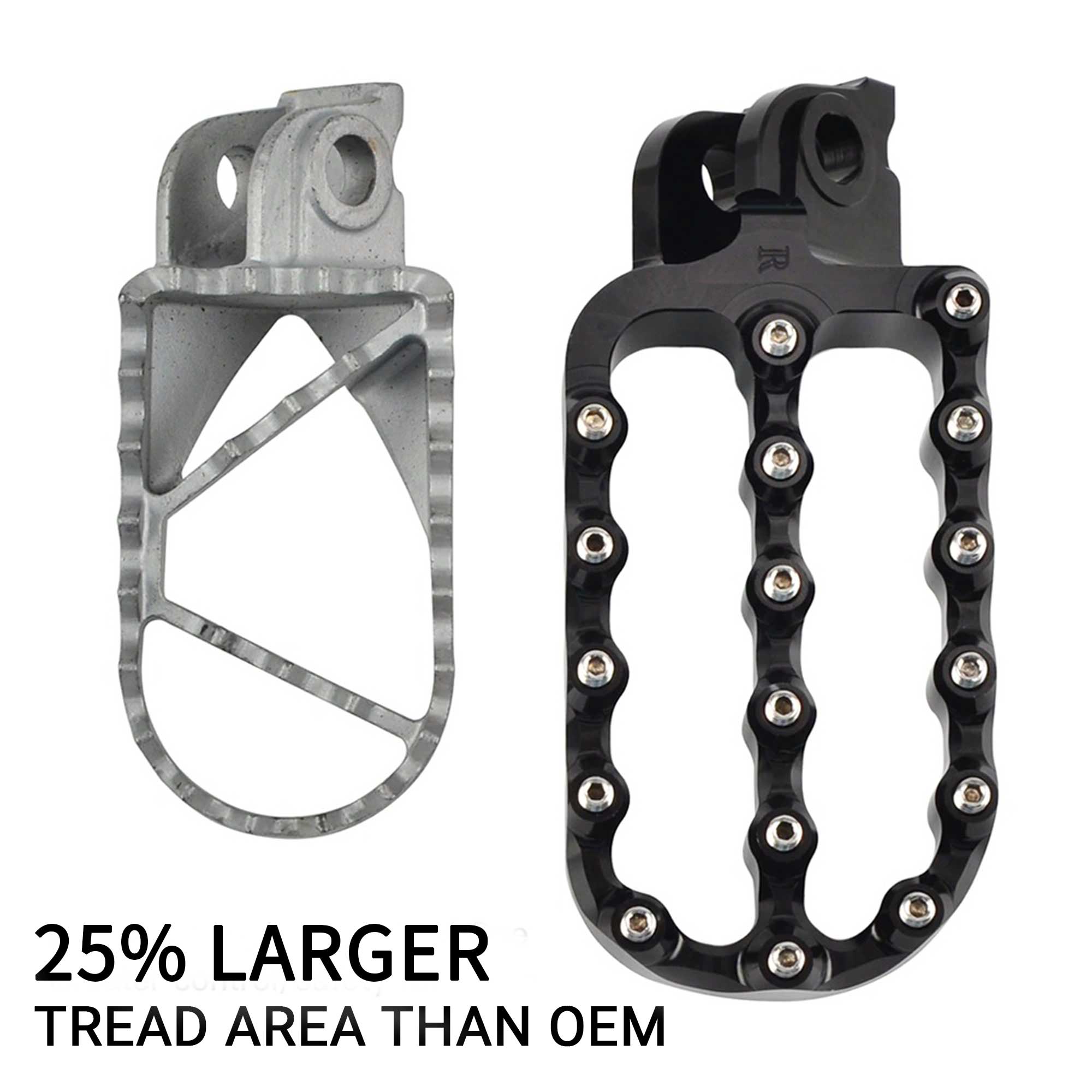 Photo of ADV XW Footpegs for KTM Adventure by Rippin Moto - Premium Footpegs for UTVs / Side by Sides