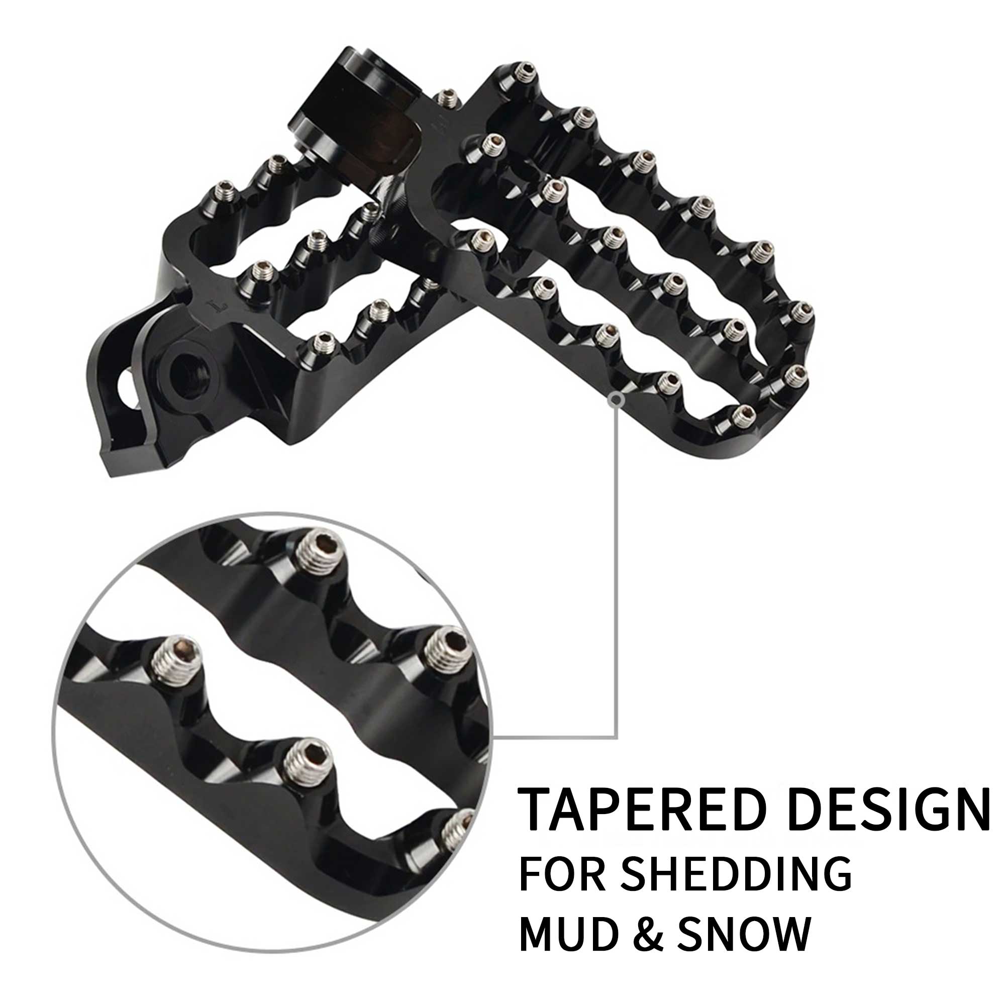 Photo of ADV XW Footpegs for KTM Adventure by Rippin Moto - Premium Footpegs for UTVs / Side by Sides