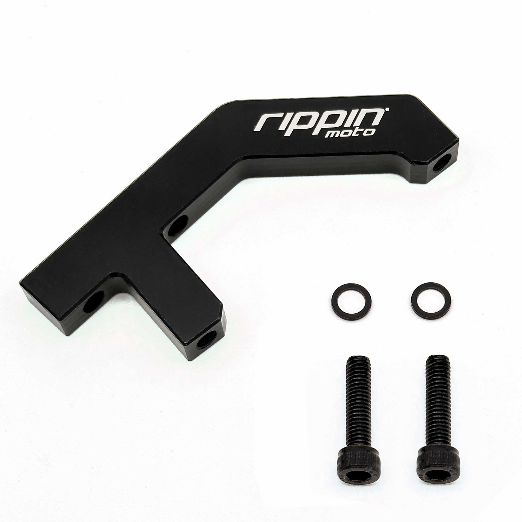 Photo of 250mm Front Caliper Adapter for DNM Forks by Rippin Moto - Premium Brakes for UTVs / Side by Sides
