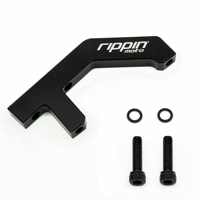 Photo of 250mm Front Caliper Adapter for DNM Forks by Rippin Moto - Premium Brakes for UTVs / Side by Sides