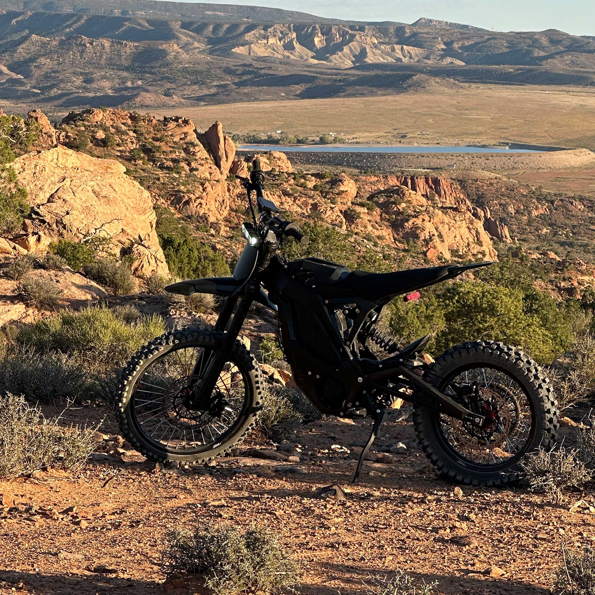 Photo of 16" Blackline Rear Wheel (Off-Road) for Surron LBX & E-Ride PRO SS 2.0 by Rippin Moto - Premium Wheels for UTVs / Side by Sides