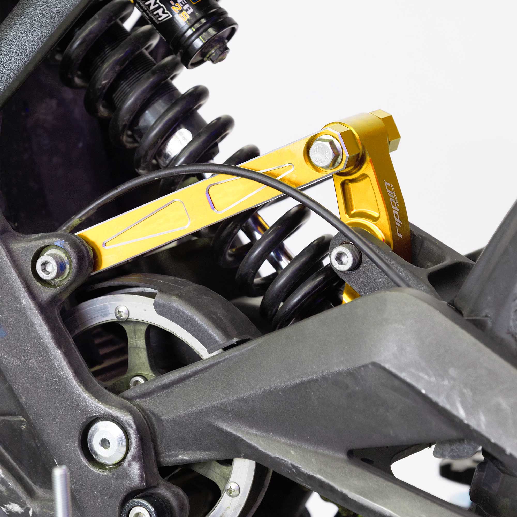 Photo of Rear Suspension Linkage Kit for Sur-Ron LBX by Rippin Moto - Premium Suspension for UTVs / Side by Sides
