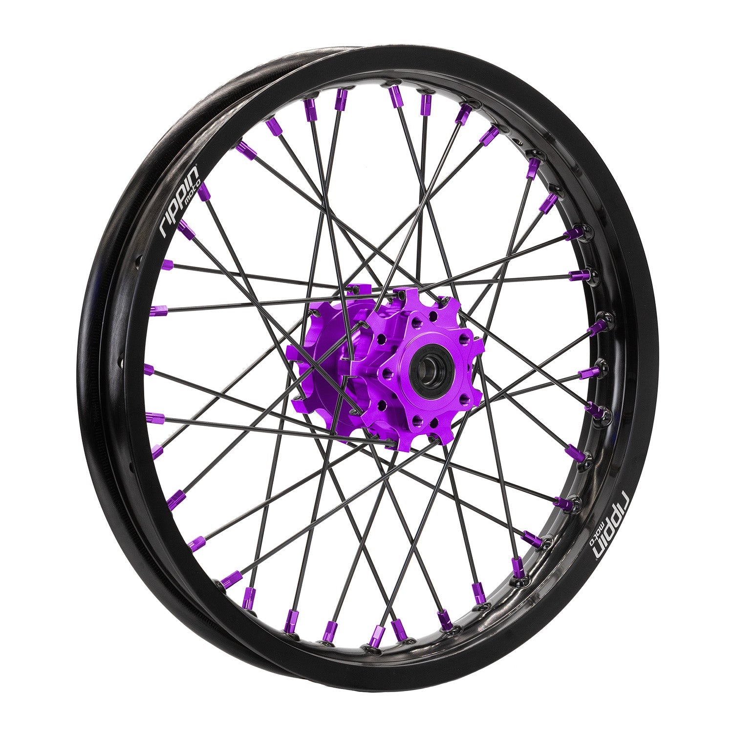 Photo of 16" Blackline Rear Wheel (Off-Road) for Surron LBX & E-Ride PRO SS 2.0 by Rippin Moto - Premium Wheels for UTVs / Side by Sides