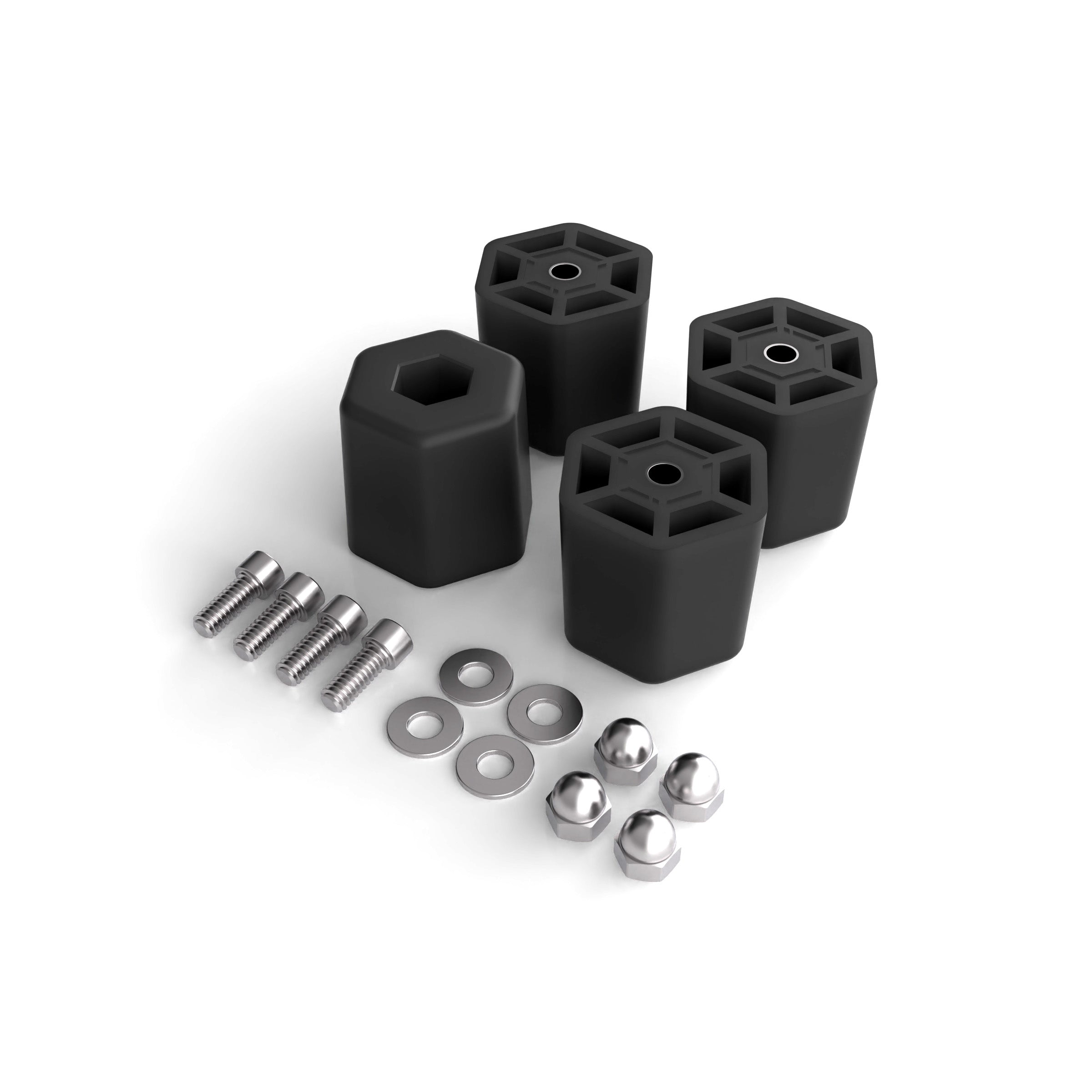 Photo of Rigid Tool Box Feet & Hardware by Litt Industries - Premium RZR Turbo S / XP for UTVs / Side by Sides