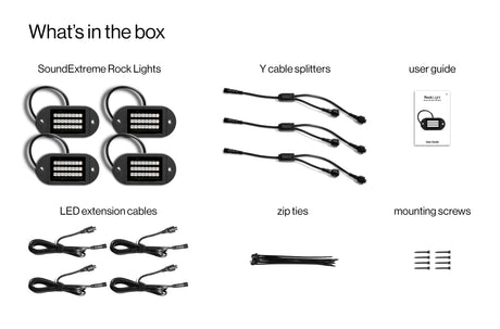 Photo of POWERSPORTS Extreme LED Rock Light 4 Pack by ECOXGEAR - Premium for UTVs / Side by Sides